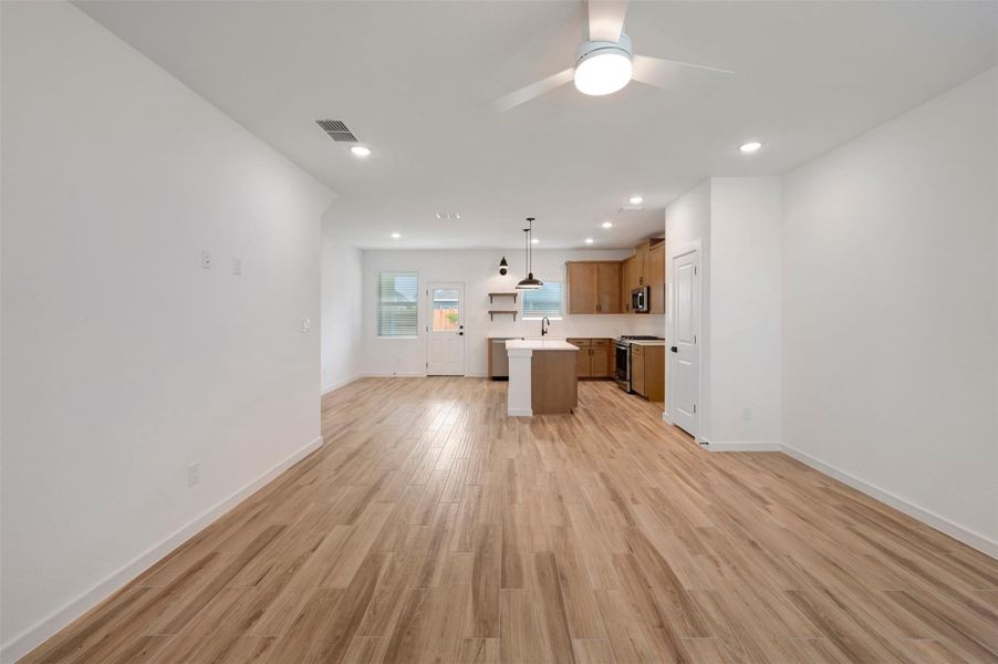 Bright and open living area Bright and open living area