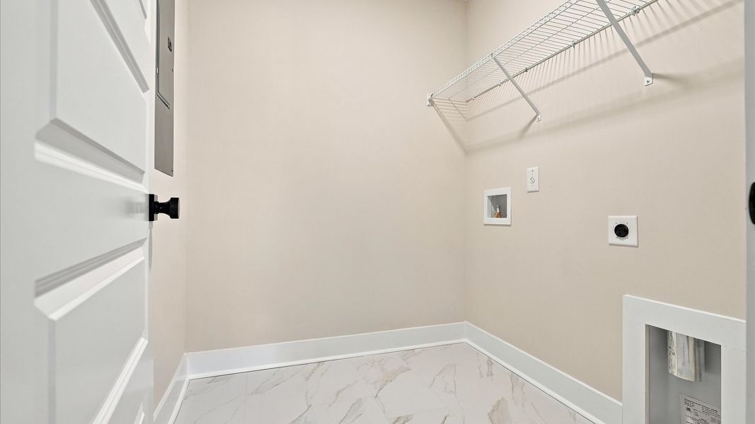 Representative furnished interior of a home built from the Pritchard by DRB Homes in Oak Bend, Charleston (Image 14).