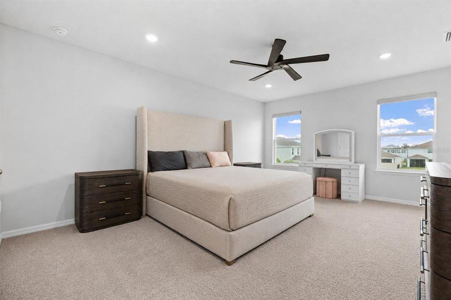 Furnished interior view inside a new home in Silverstone North, Palmetto (Image 20). Furnished interior view inside a new home in Silverstone North, Palmetto (Image 20).