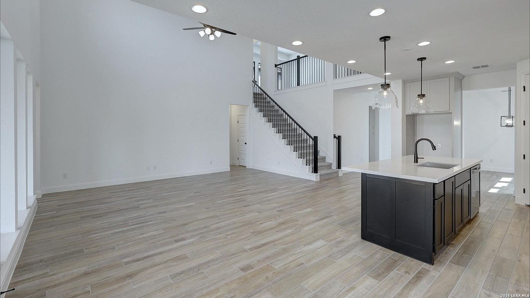 Spacious, unfurnished interior of a new home in Kallison Ranch, San Antonio (Image 17).