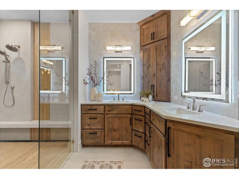 Furnished interior view inside a new home in , Berthoud (Image 42).