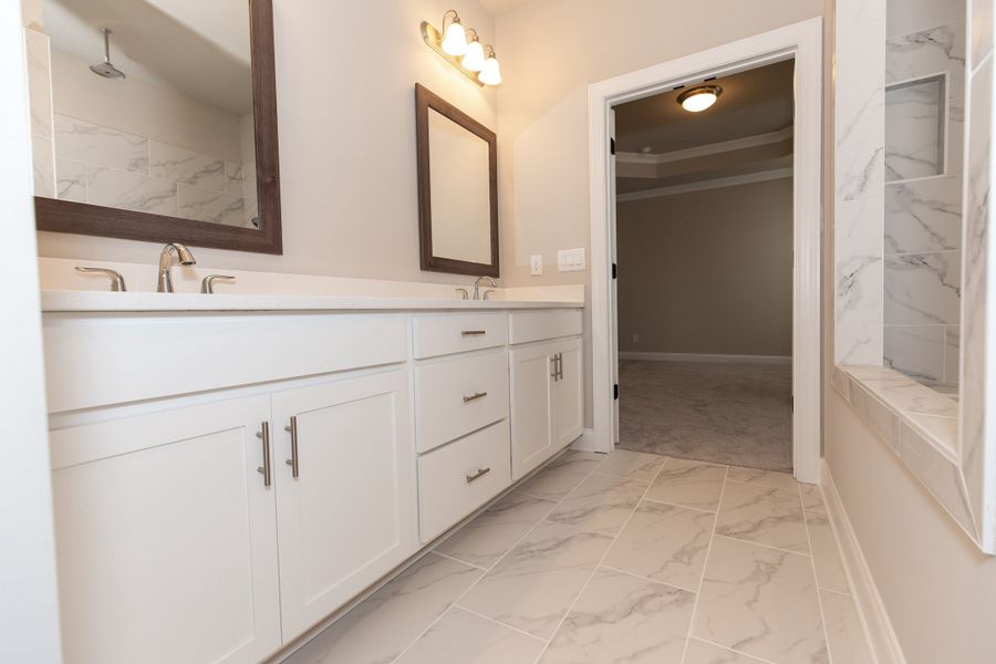 Representative furnished interior of a home built from the The Charleston by The Providence Group in Aberdeen, Hoschton (Image 16).