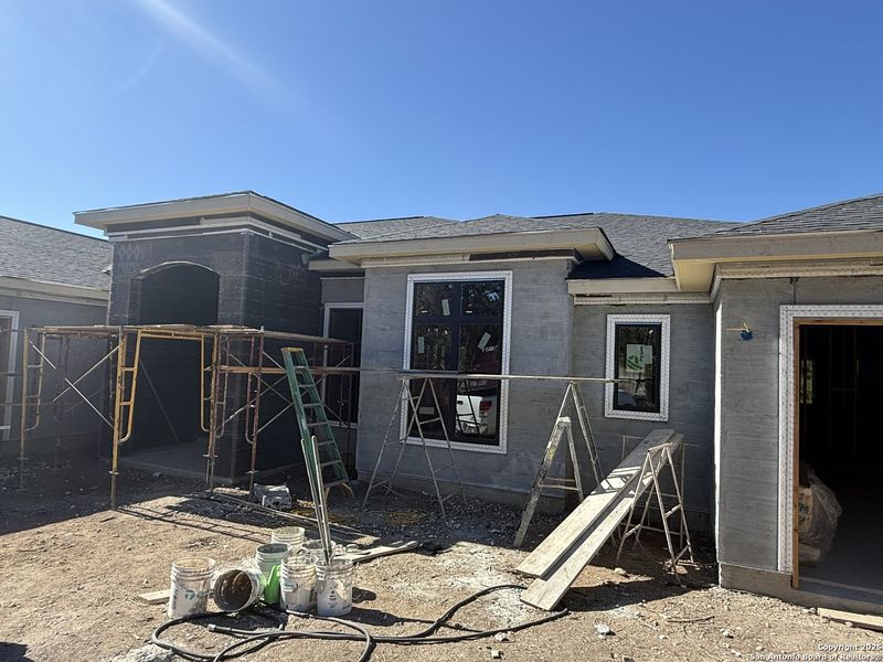 In-progress construction of a new home in , Spring Branch, TX (Image 18).