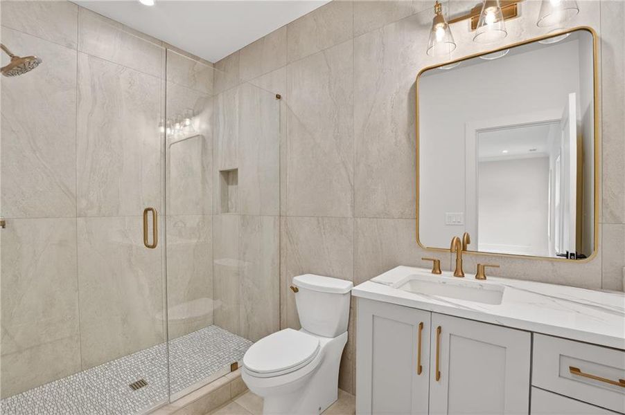 Furnished interior view inside a new home in , Alpharetta (Image 15).