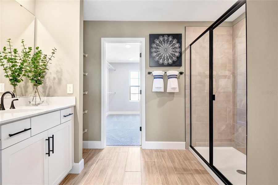 Furnished interior view inside a new home in Seaport Village, Tavares (Image 15).