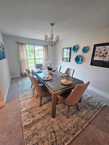 Furnished interior view inside a new home in , Lake City (Image 8).