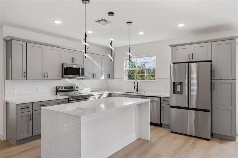 Furnished interior view inside a new home in , Sebring (Image 6). Furnished interior view inside a new home in , Sebring (Image 6).