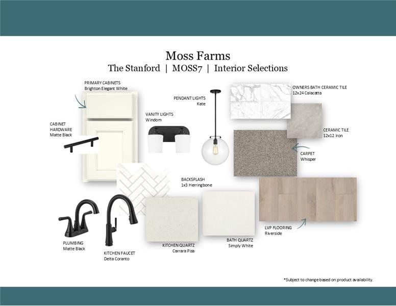 Sample of building materials used in homes in Moss Farm, White House (Image 47).