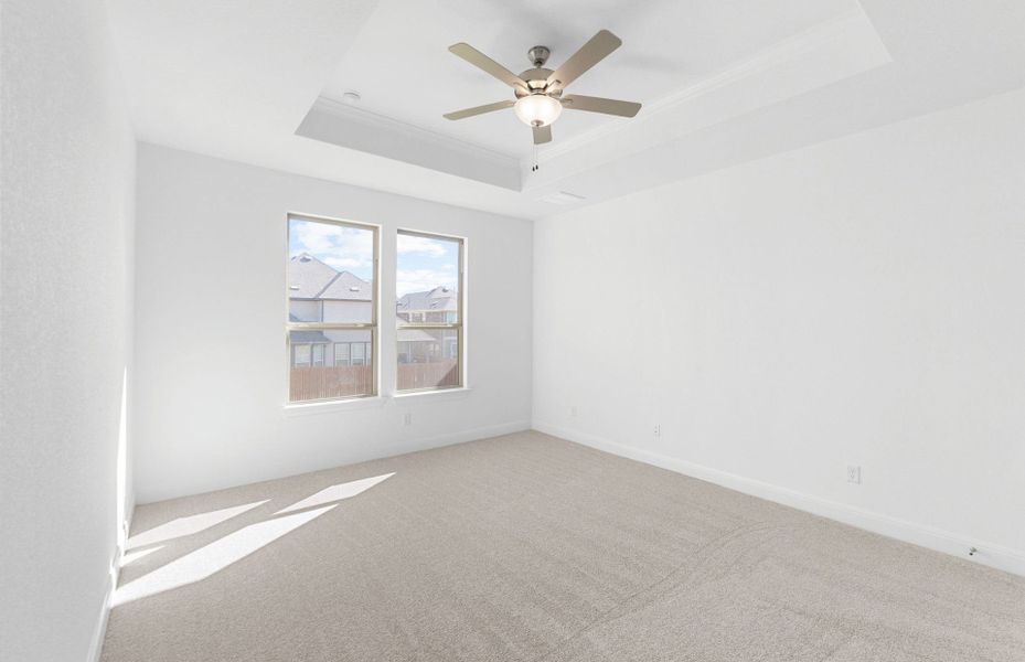 Spacious, unfurnished interior of a new home in Saddleback at Santa Rita Ranch, Liberty Hill (Image 22). Spacious, unfurnished interior of a new home in Saddleback at Santa Rita Ranch, Liberty Hill (Image 22).