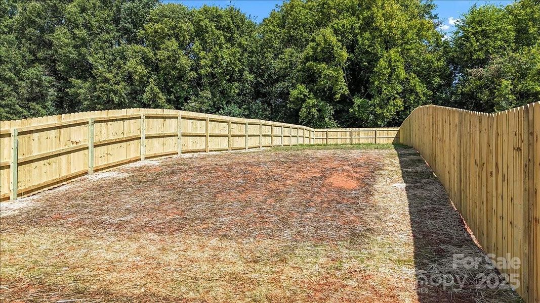 Exterior details and patio area of a home in , Charlotte (Image 11). Exterior details and patio area of a home in , Charlotte (Image 11).