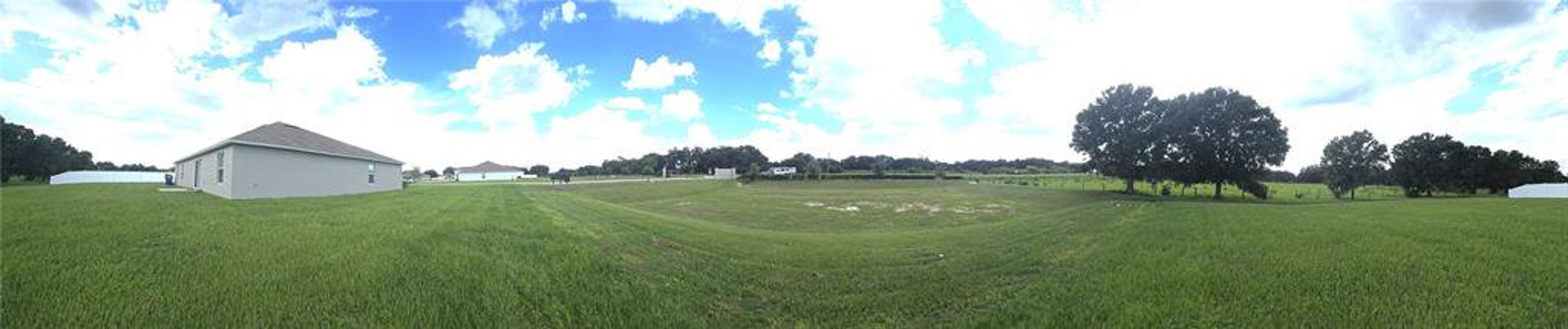 lot is on front Corner of community