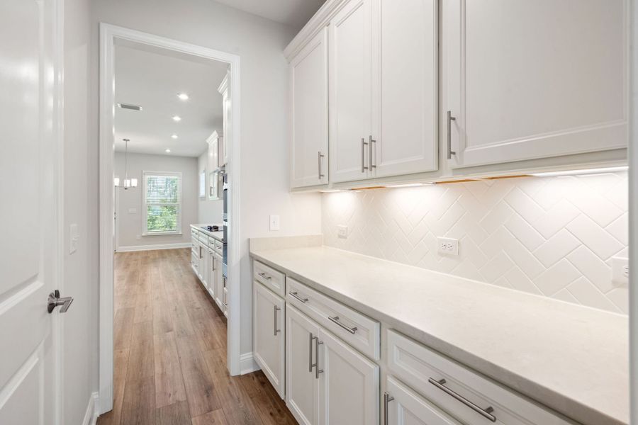 Furnished interior view inside a new home in Waterways, Richmond Hill (Image 18).