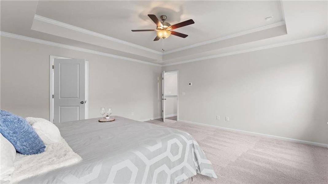 Furnished interior view inside a new home in Riverwood, Dallas (Image 9). Furnished interior view inside a new home in Riverwood, Dallas (Image 9).
