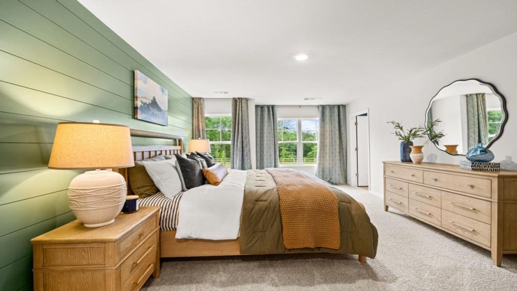 Furnished interior view inside a new home in Falcon Landing, Gainesville (Image 8).