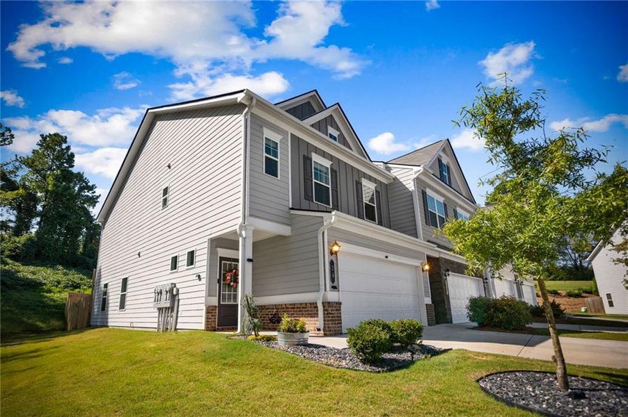 Front exterior of a new home in , Jasper, GA, highlighting curb appeal (Image 26).