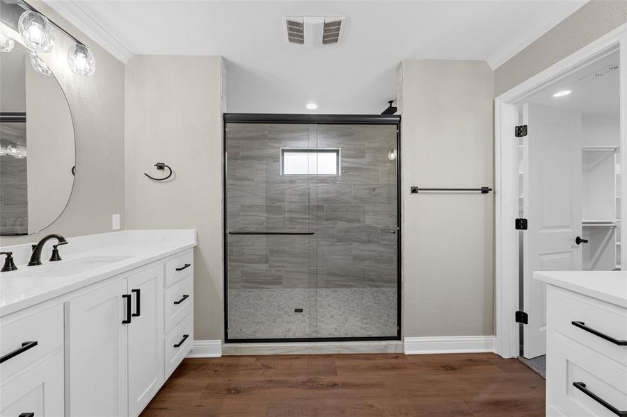 Furnished interior view inside a new home in , Waco (Image 11).