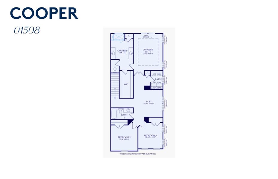 2D floor plan layout of this home in Galloway Towns, Charlotte, NC (Image 1).
