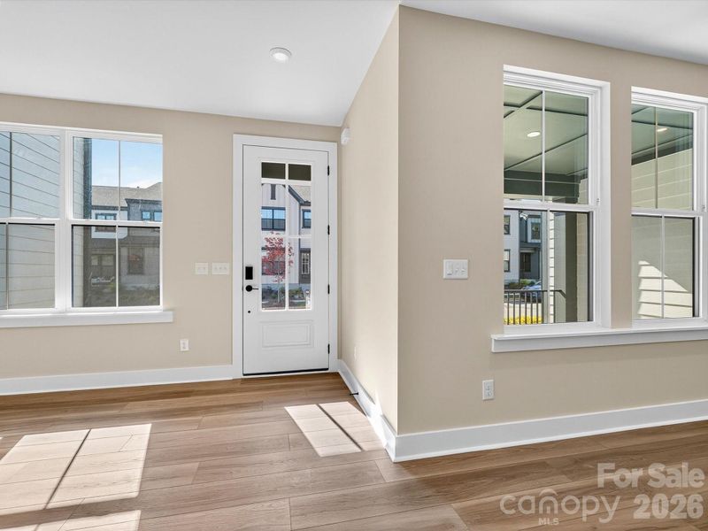 Light Filled Entryway