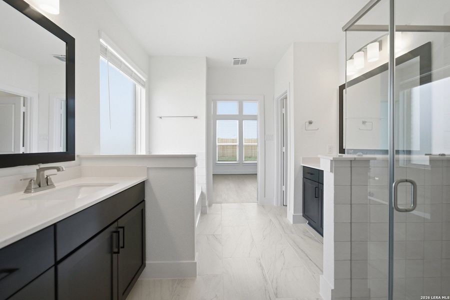 Furnished interior view inside a new home in Megan's Landing, Castroville (Image 12).