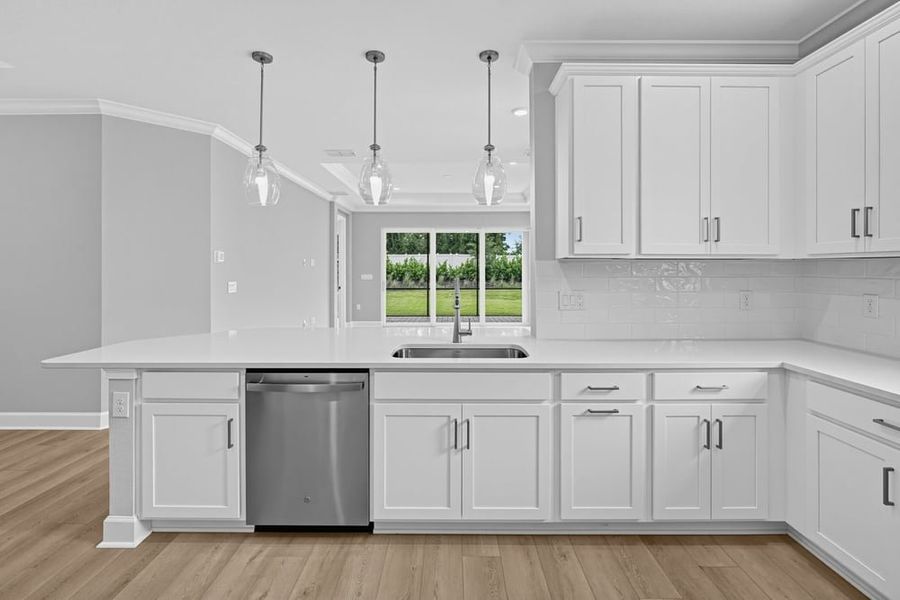Furnished interior view inside a new home in Esplanade at Azario Lakewood Ranch, Bradenton (Image 4).