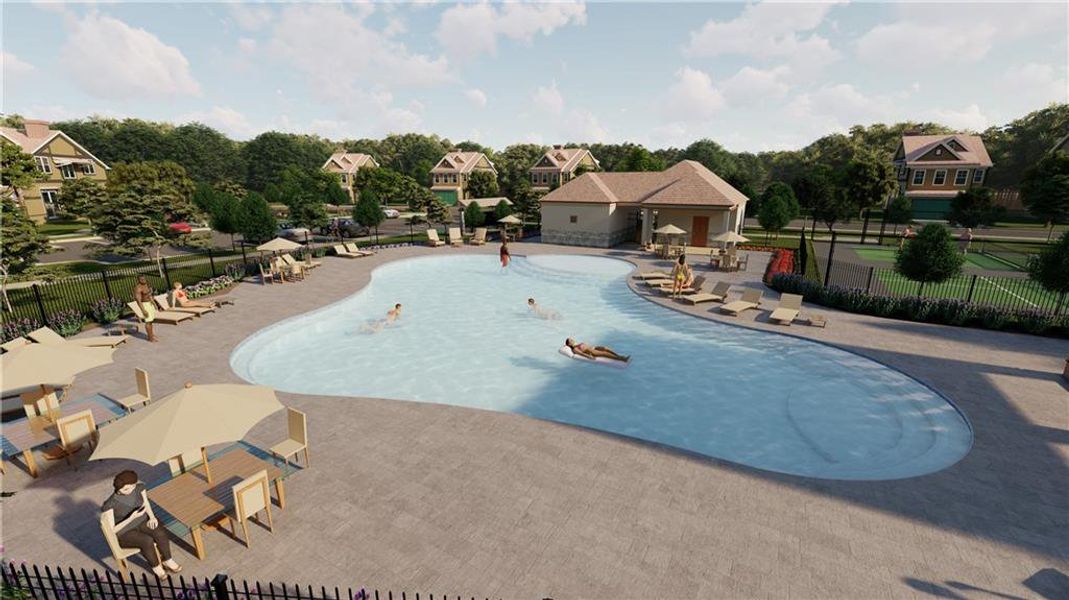 Community amenities in Towson Village, Peachtree City (Image 10).