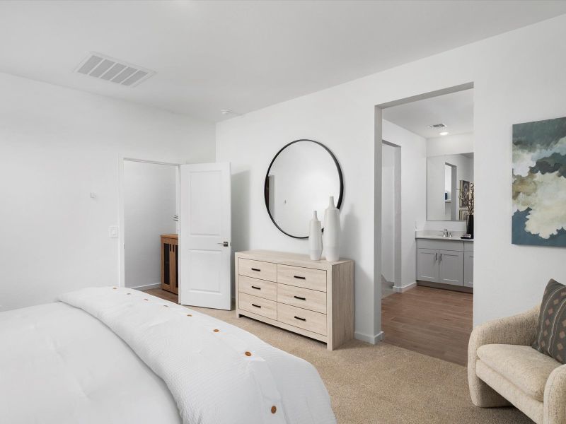 Furnished interior view inside a new home in Allure Vista Estate Series, Buckeye (Image 9).