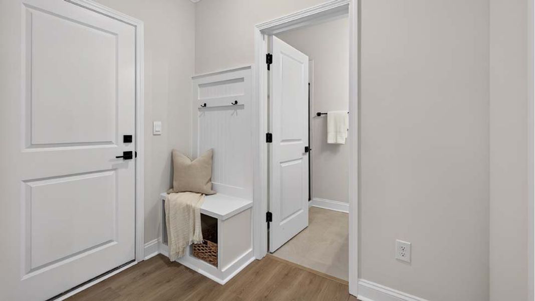 Furnished interior view inside a new home in Sanctuary at Southgate, Indian Trail (Image 22). Furnished interior view inside a new home in Sanctuary at Southgate, Indian Trail (Image 22).