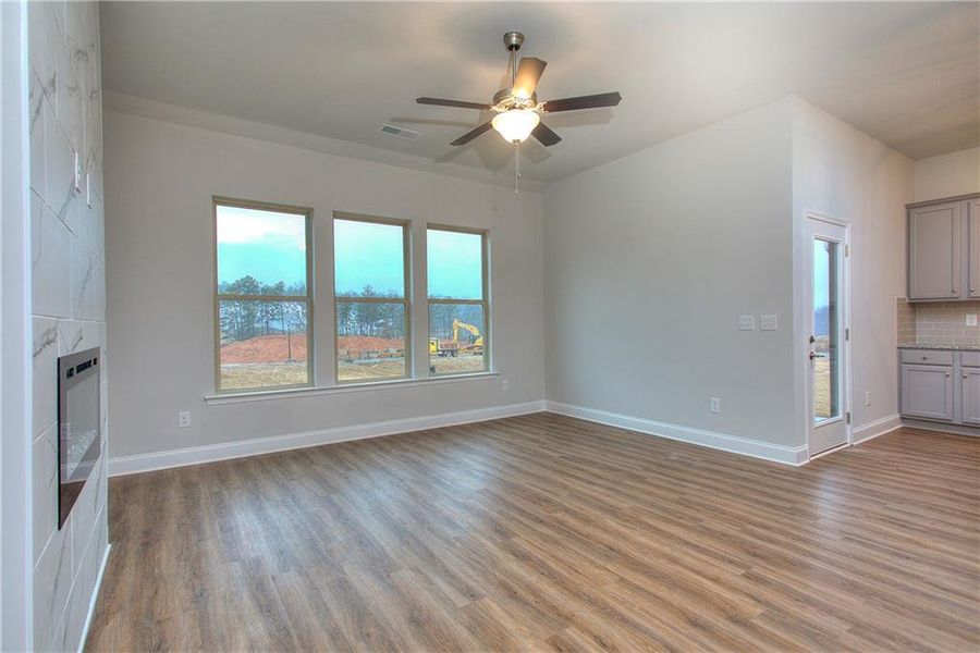 Spacious, unfurnished interior of a new home in , Homer (Image 34). Spacious, unfurnished interior of a new home in , Homer (Image 34).