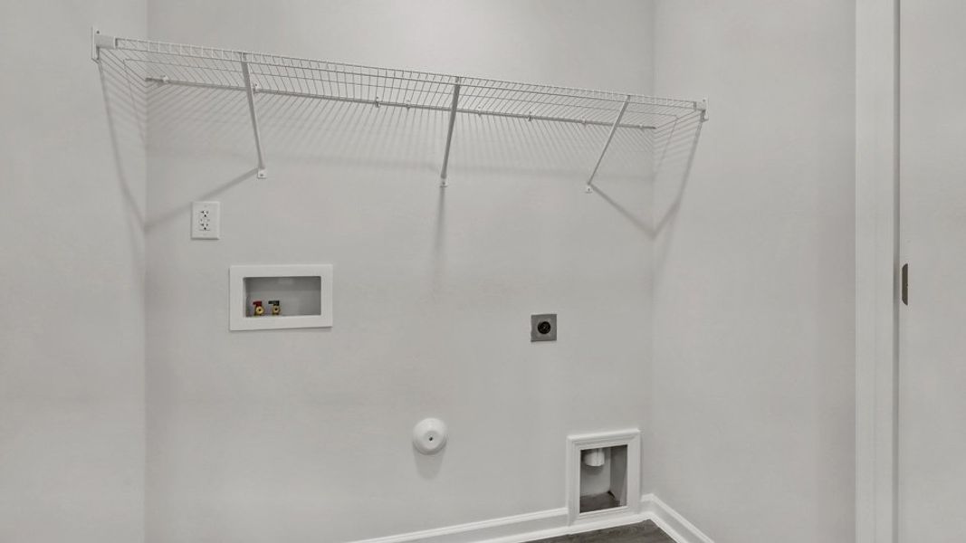 Spacious, unfurnished interior of a new home in The Townes at Honeycutt Oaks, Angier (Image 27).