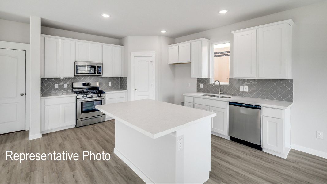 Furnished interior view inside a new home in Walden Pond, Forney (Image 4).