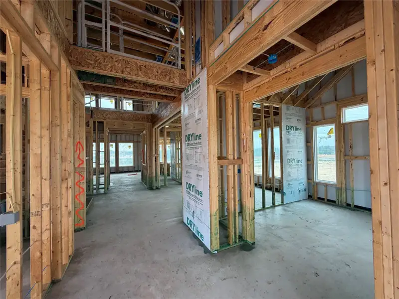 In-progress construction of a new home in Lariat, Liberty Hill, TX (Image 3).