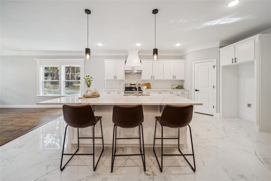 Furnished interior view inside a new home in , Granbury (Image 11).