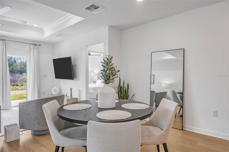 Furnished interior view inside a new home in , Zephyrhills (Image 13).