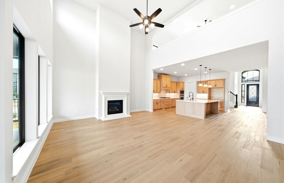 Spacious, unfurnished interior of a new home in Bridgeland 50', Cypress (Image 26). Spacious, unfurnished interior of a new home in Bridgeland 50', Cypress (Image 26).