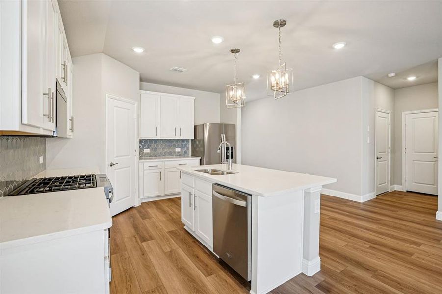 Photo is not of the actual home, but is an inspirational photo of builder’s model home and may depict options, furnishings, and/or decorator features that are not included.