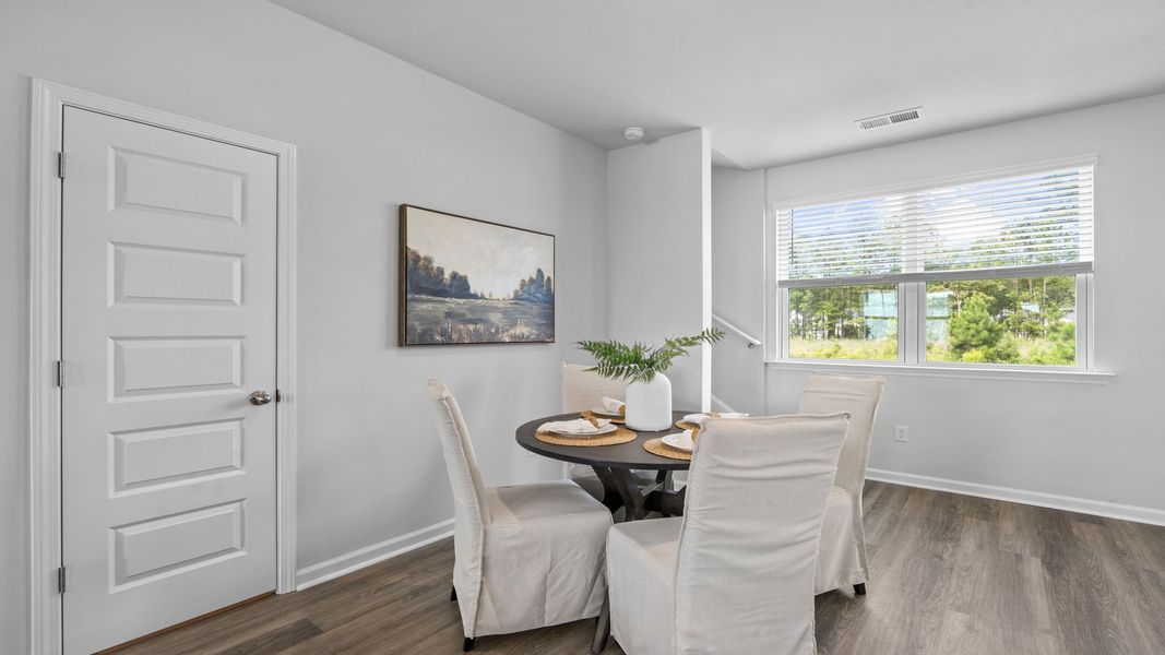 Furnished interior view inside a new home in The Retreat at East Argent, Ridgeland (Image 7).