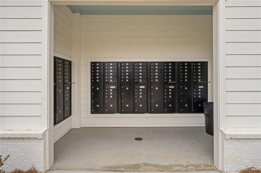 Exterior details and patio area of a home in Settingdown Farms, Cumming (Image 27).
