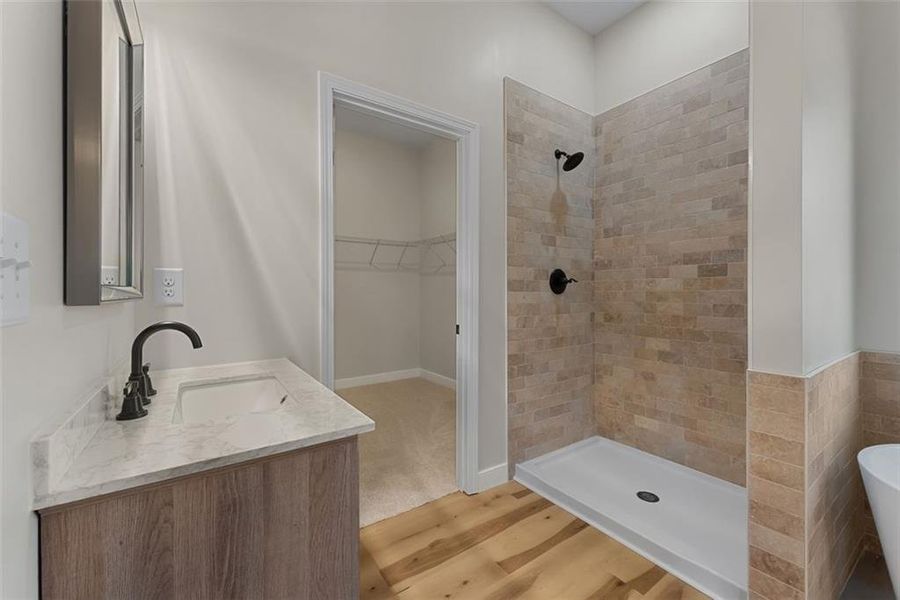 Furnished interior view inside a new home in , Locust Grove (Image 6).
