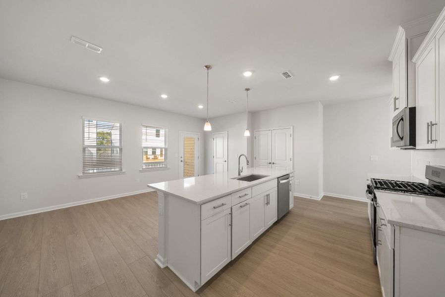 Furnished interior view inside a new home in Huxley, Apex (Image 9).