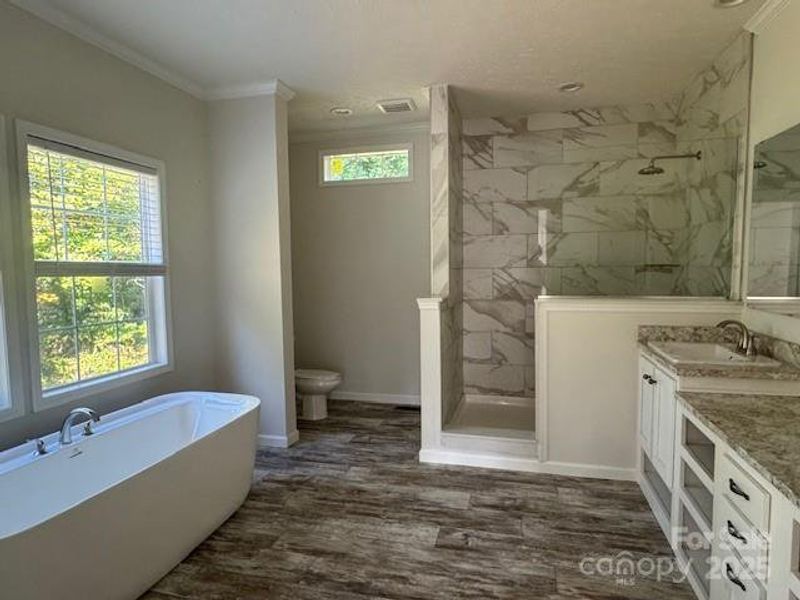 Furnished interior view inside a new home in , Connelly Springs (Image 2).