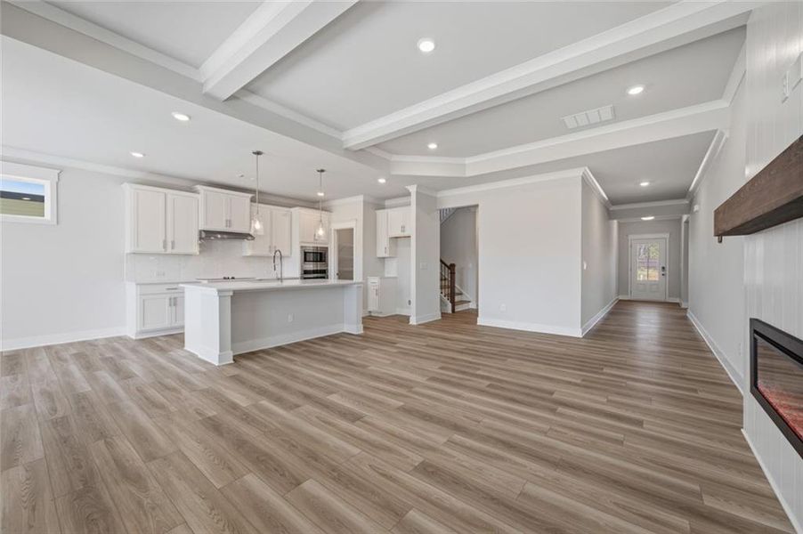 Spacious, unfurnished interior of a new home in Garland Meadows, Cartersville (Image 23). Spacious, unfurnished interior of a new home in Garland Meadows, Cartersville (Image 23).