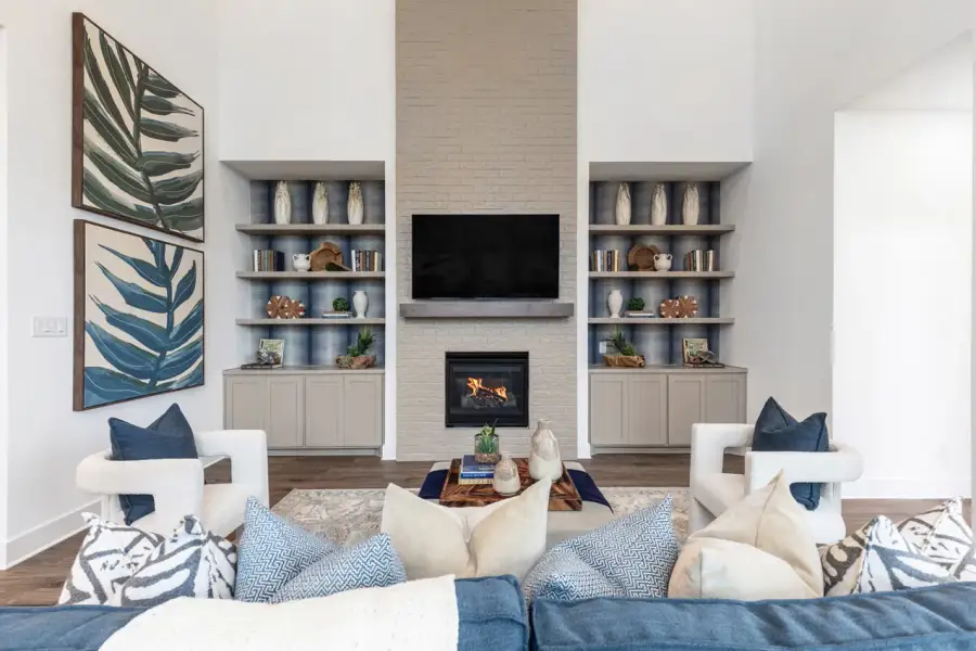 Representative Family Room - some options shown Representative Family Room - some options shown