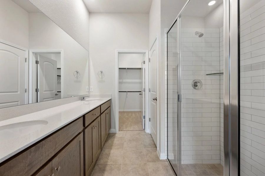 Furnished interior view inside a new home in La Cima, San Marcos (Image 7).