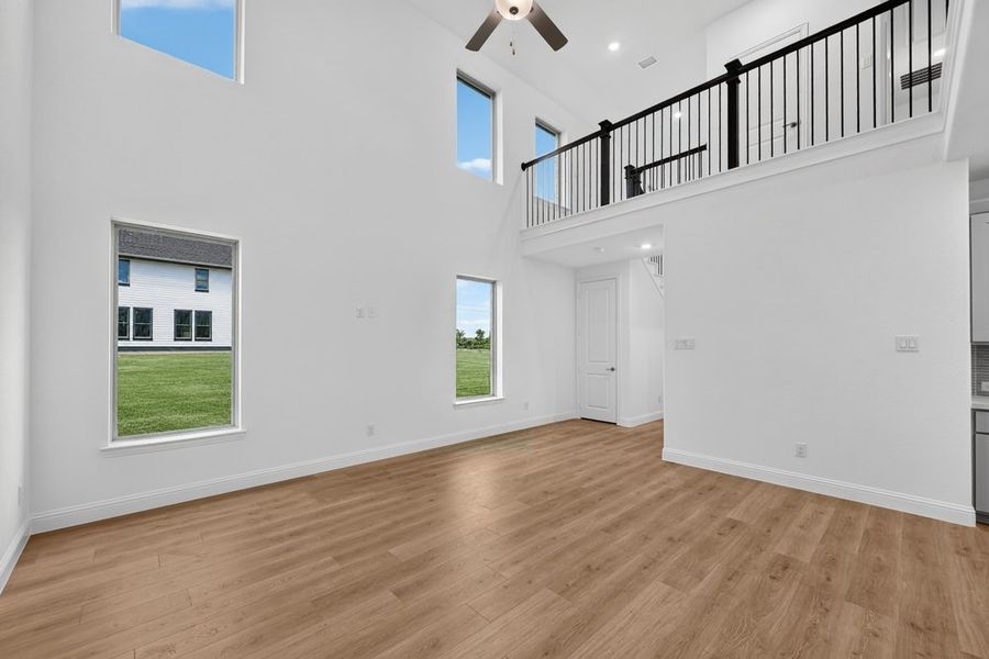 Spacious, unfurnished interior of a new home in The Ranch at Uptown Celina, Celina (Image 13). Spacious, unfurnished interior of a new home in The Ranch at Uptown Celina, Celina (Image 13).