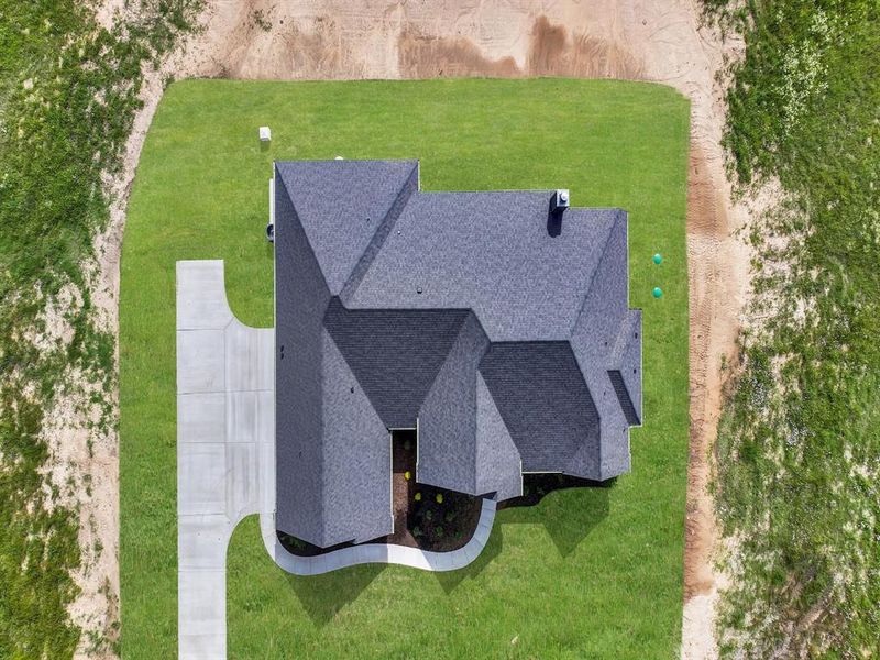 Aerial view of property and surrounding area Aerial view of property and surrounding area