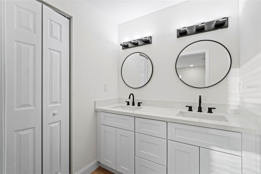 Furnished interior view inside a new home in , Okeechobee (Image 9).
