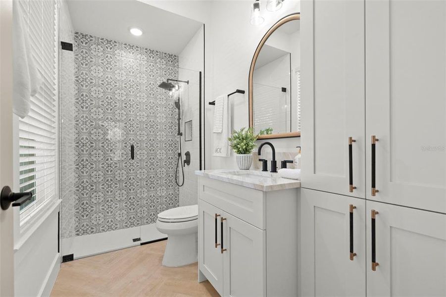 Furnished interior view inside a new home in , Gulfport (Image 8).