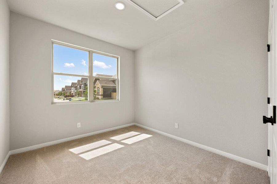Spacious, unfurnished interior of a new home in Patterson Ranch, Georgetown (Image 20). Spacious, unfurnished interior of a new home in Patterson Ranch, Georgetown (Image 20).