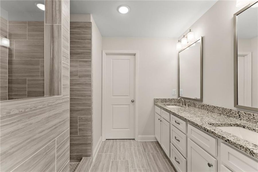 Furnished interior view inside a new home in , Dawsonville (Image 11).