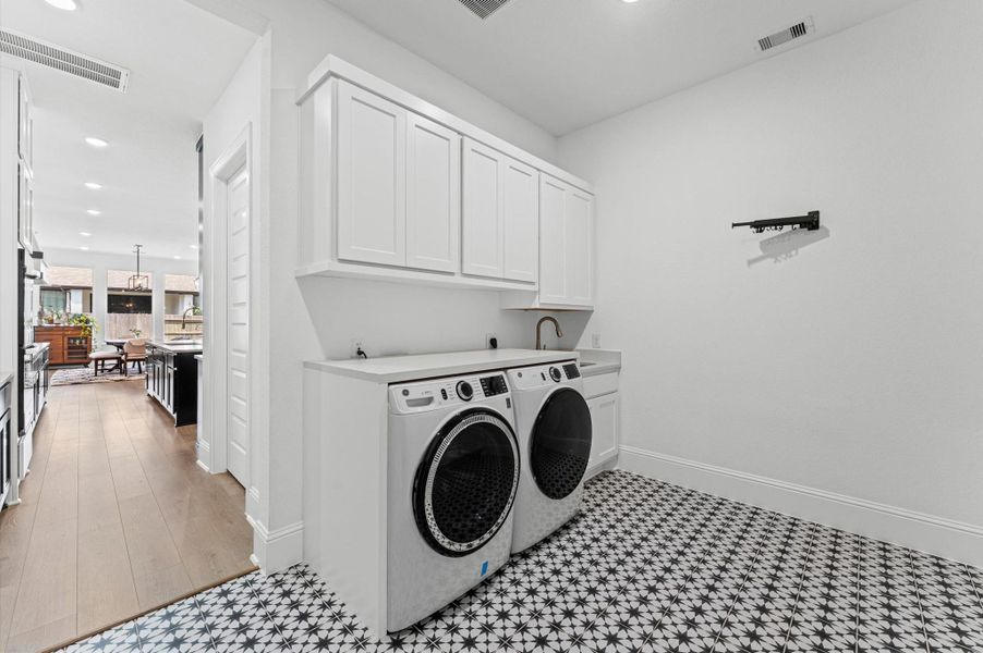 Furnished interior view inside a new home in , Fulshear (Image 28).